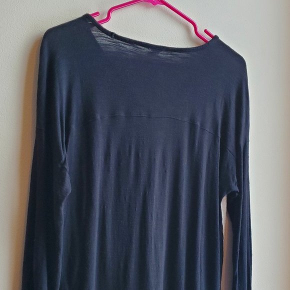Madewell Tan & Black V-Neck Jersey Size Medium - Picture 8 of 10
